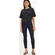 Levi's 711 Skinny Jeans mit Doppelknopfverschluss Blau Blau