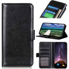 Apple iPhone 13 Pro Max Covers med kortholder MTP Products iPhone 13 Max Pung Taske med Magnetisk Lukning Sort