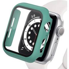 Ultra watch screen protector Ultra Thin Case + Tempered Glass Screen Protector for Apple Watch 44MM