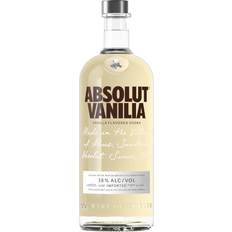 Vodka Sterke dranken Absolut Vodka Vanilia 1 liter