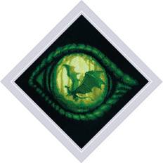 Acrylic Needlework Kits Riolis Embroidery Kit Image Dragon