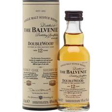 The Balvenie 12 Year Old Doublewood Miniature Gift Box Speyside Whisky