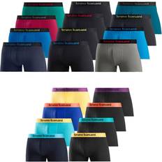 Brown - Women Men's Underwear Bruno Banani Pack of Boxer Shorts