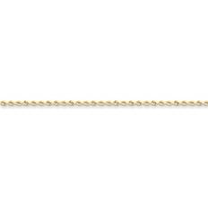 Bracelets Primal Gold Karat Yellow 1.75mm Diamond-cut Rope Chain Bracelet