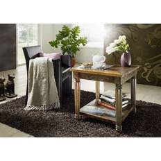 Massivmoebel24 Altholz 60x60x60 Couchtisch
