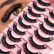 Shein Fluffy Wispy Russian Strip Lashes - DD Curl