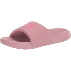 Under Armour Pink Slippers & Sandals Under Armour Women's Ansa Fixed Slides Pink Elixir