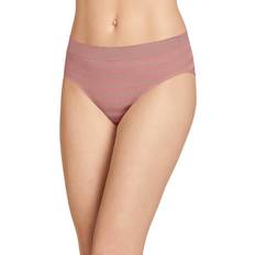 Jockey Jockey Women's Underwear Matte & Shine Seamfree Hipster, Nude Plum