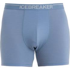 Blå - Herre Stillongser Icebreaker Anatomica Boxers Merino base layer XXL, blue