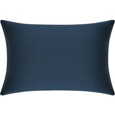 Seta Biancheria da Letto Midnight Pure Silk Pillow Case Blue