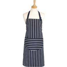 Dexam Rushbrookes Butchers Stripe Apron Blue