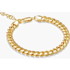 Jaxxon Bracelets Jaxxon JAXXON 6mm Cuban Link Gold Bracelet 6.5"/7.5"