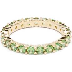 Swarovski Crystal Rings Swarovski Matrix crystal-embellished ring women Brass/Crystal Green