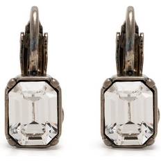 Men - Metal Earrings DSquared2 Ibra crystal-embellished clip earrings men Metal One Silver