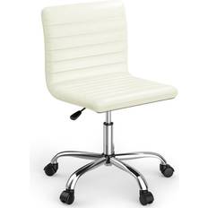 McQ Armless White Armless Office Chair