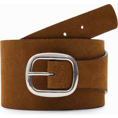 Desigual Cinture Desigual Split-leather Belt - Brown