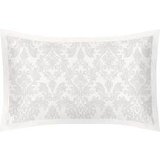 Biancheria da Letto Damask Oxford Pure Silk Pillow Case White