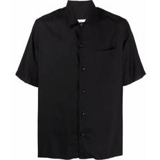 Polyamide Shirts Ami Paris spread-collar shirt men Black