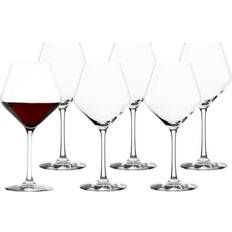 Rosso Calici da Vino Stölzle Lausitz Cartone Per Pizza Pulsiva 60x40x4 cm Rosso/Bianco Rettangolare 50 pz Calice da Vino Rosso 6pcs