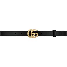 Gucci Women Belts Gucci GG Marmont belt women Leather Black