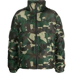 Camo Puffer Jacka - Green
