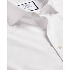 Charles Tyrwhitt Cutaway Collar Oxford Cotton Formal Shirt - White