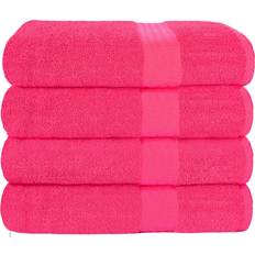 Glamburg GLAMBURG Premium Cotton 4 Bath Towel Pink