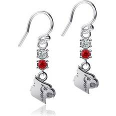 Dayna Designs Louisville Cardinals Dangle Crystal Earrings