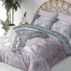 Sleepdown Elephant Mandala Duvet Cover Multicolour