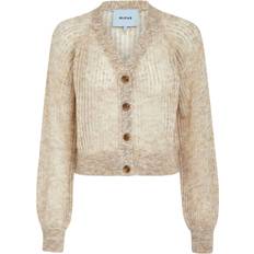 Minus Koftor Minus Devia Vneck Long Sleeve Knit Cardigan Dam Cardigans