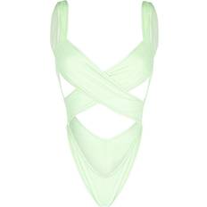 Reina Olga Exotica Solid swimsuit women Recycled Polyamide/Spandex/Elastane Green