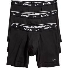 Nike Mens 3PK Dri-Fit Boxer Briefs - Black