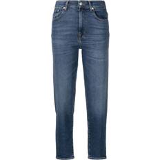 7 For All Mankind Unisex Jeans 7 For All Mankind skinny cropped jeans women Polyester/Cotton/Spandex/Elastane/Modal Blue