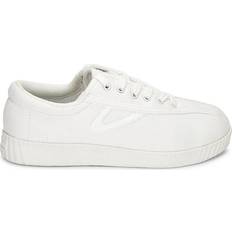 Tretorn Trainers Tretorn Women's Lace-Up Canvas Sneakers - White