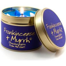 Lily-Flame Frankincense Scented Candle