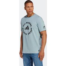 Rugby T-shirts adidas All Blacks Rugby Supporters T-shirt Magic Grey
