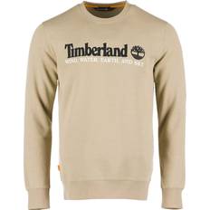 Timberland Men's Mens Core Logo Crew Sweat Cream