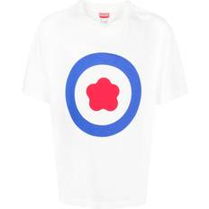 Kenzo T-shirts Kenzo logo-print cotton T-shirt men Cotton White