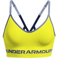Under Armour BH:ar Under Armour UA Seamless Low Long Bra, Female, T-shirt, Gul