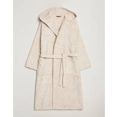Missoni Home Rex Hooded Bathrobe - Grey