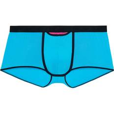 Hom Men's Underwear Hom Plume Push Up Trunks Turquoise Men's Underwear Blue 35" Waist