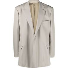 Men - Pink Blazers Martine Rose Hanging tailored blazer men Polyester/Viscose Neutrals
