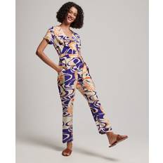 Bleu - Combi-pantalon Combinaisons Superdry Vintage Jumpsuit - Blau