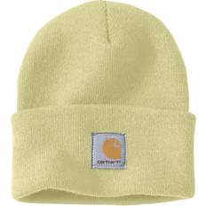 Yellow Beanies Carhartt Men's Knit Cuffed Beanie, Lemongrass