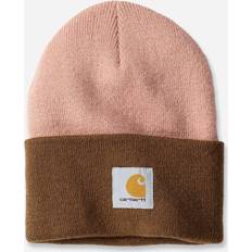 Carhartt Women's Knit Cuffed Two-Tone Beanie - Cameo Brown