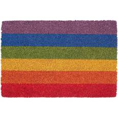 Multicoloured Carpets & Rugs Nicola Spring Rainbow Coir Door Mat Multicolour