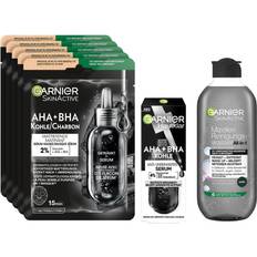 Garnier Black Skin Routine Facial Care Set