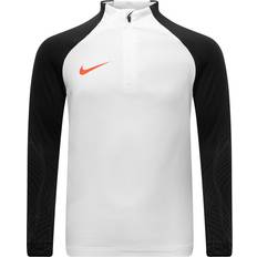 Nike Sweatshirts Barnkläder Nike Träningströja Dri-FIT Vit/Svart/Röd Barn Vit XS: 122-128