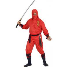 Combattimento Abiti eleganti Widmann Costume da Lottatore Ninja per adulto