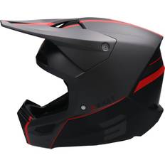 Shot Furious Heritage Helmet - Grey/Red Adult